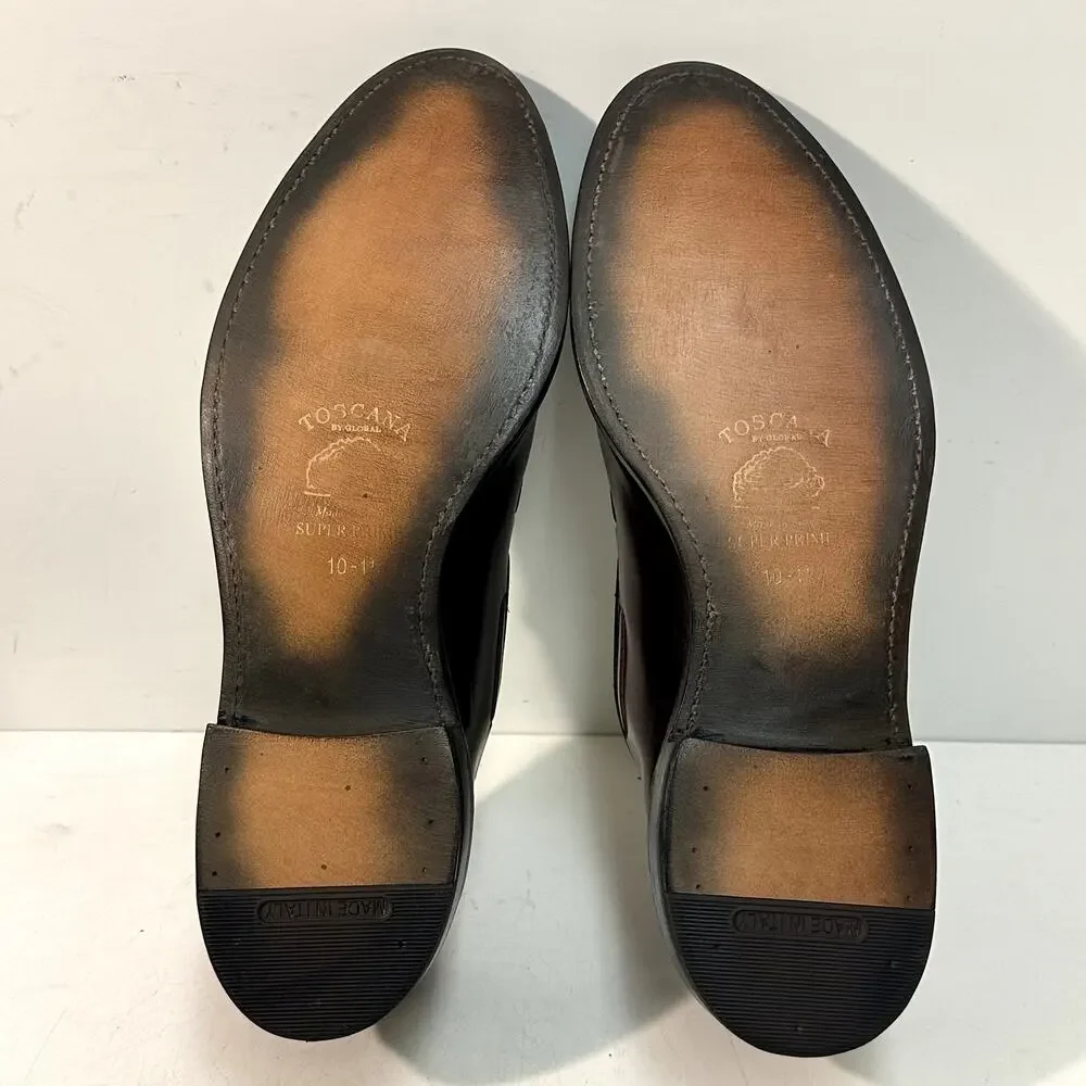 FULLY RESOLED Allen Edmonds Grayson Tassel Loafer Color 8 Shell Cordovan 11 C